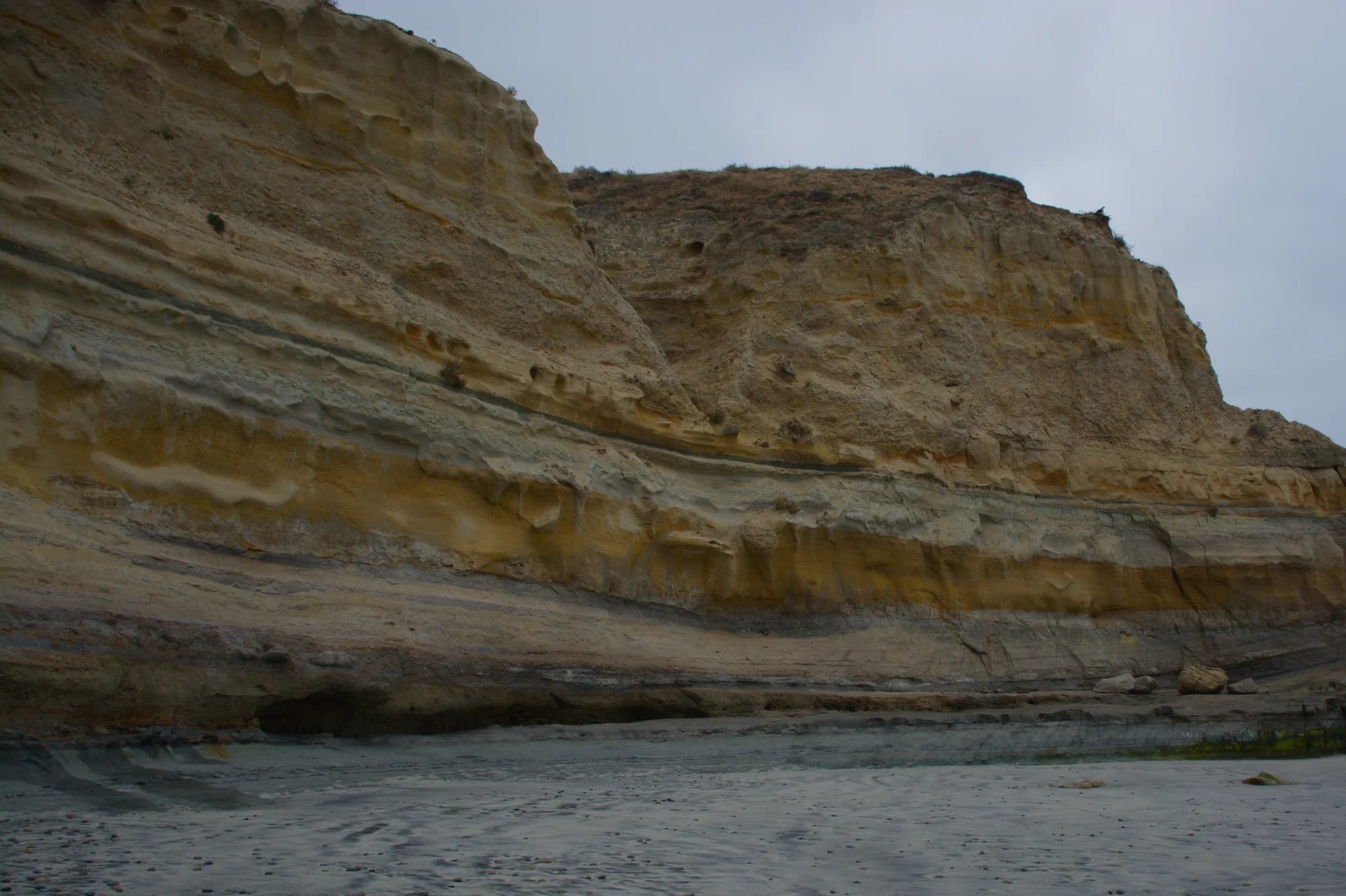 The beach at the bottom of the Beach Trail