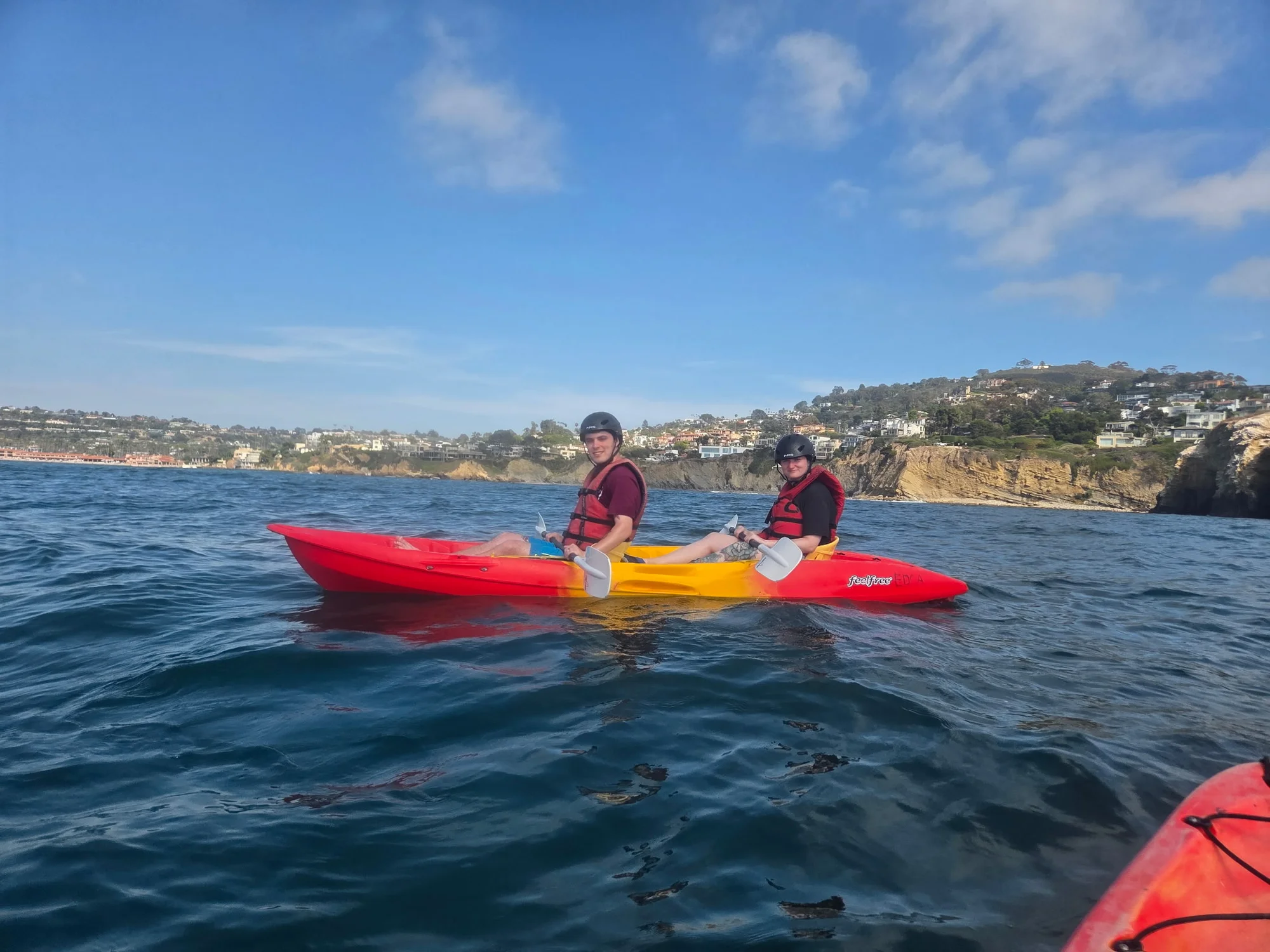 Kayaking the La Jolla sea caves